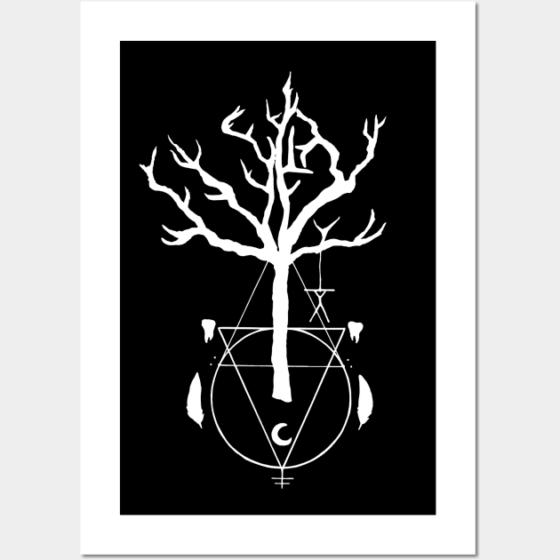 A Witch Tree Wall Art by LadyMorgan